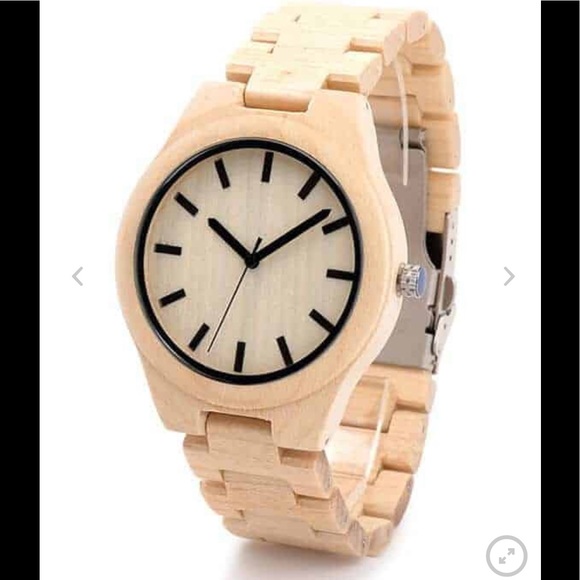 Mens Luxury Natural Wooden Watch (BRAND NEW) - Picture 4 of 4